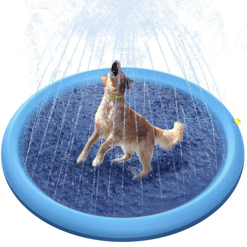 Pet Sprinkler Pad - Dog Pool Party