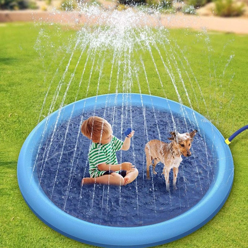 Pet Sprinkler Pad - Dog Pool Party